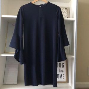 Navy cocktail dress. Size Small.